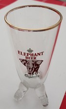 VERRE A BIERE ELEPHANT BEER-CARLSBERG  -  Ht. 17cm