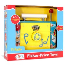 Jouet Tv Radio, Fisher Price Classics, Basic Fun, 1703, Jouet Interactif pour Bé
