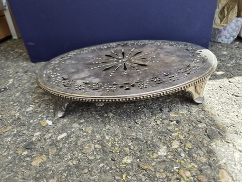Ancien chauffe plat ovale - plat,