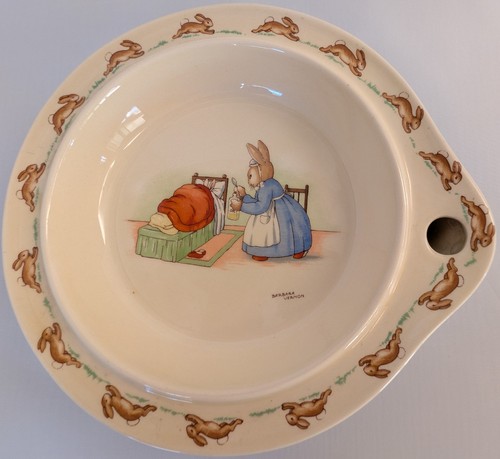 Royal doulton bunnykins hot - royal,
