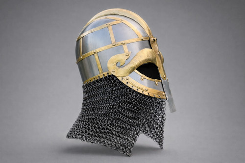 Casque viking knight chainmail - casque,