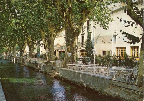 Carte goudargues canal - goudargues,