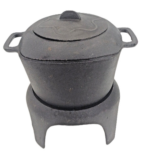 Poêlon fondue fonte - poêlon,