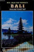 Bali. Road and tourist map - dan Pariwisata Peta Jalan - 0
