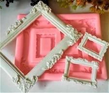 Moule Silicone 3 Cadres Photo