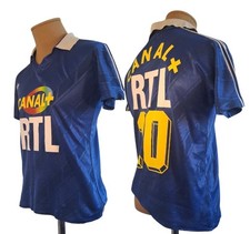 Taille M PSG PARIS ST GERMAIN 1988 MAILLOT Adidas Ventex  Canal + RTL Vintage