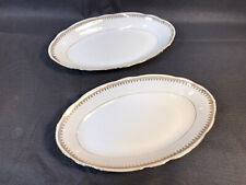Lot de 2 anciens raviers plats
