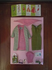 BARBIE vintage tenue Complète POODLE PARADE  #1643 Barbie JOUET  1965  très rare