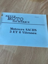 Revue Moto Technique N°16 moteur Sachs 125 175 5 et 6 vitesses