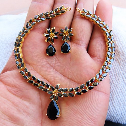 Parure collier boucles - parure,