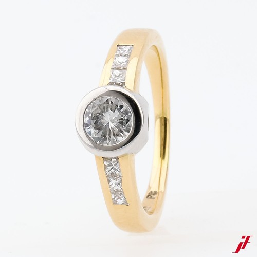 Bague 18k 950 platine - 950,