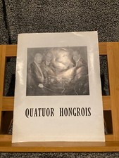 Programme de concert quatuor