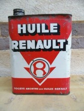 BIDON D'HUILE ANCIEN / RENAULT