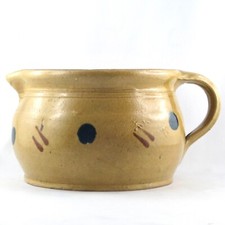 POT À CRÈME/PICHET à POIS