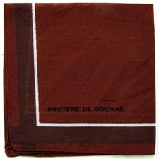 Mouchoir Mystère de Rochas parfum 1978 Nicolas Mamounas