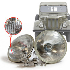 KIT PHARES 178MM 7" H4 E-MARK