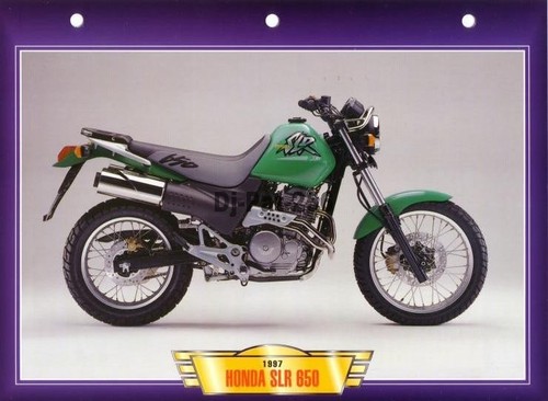 Fiche moto honda slr - moto, fx