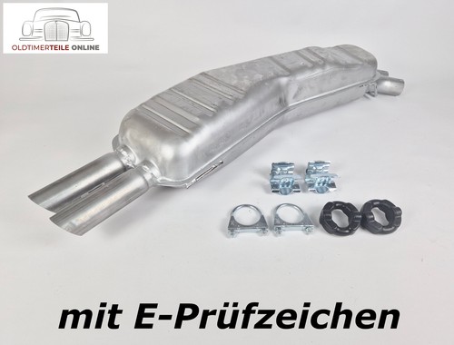 Silencieux neuf pour bmw - silencieux, 7er