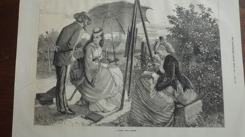 1872 woman painting - 1872.a,