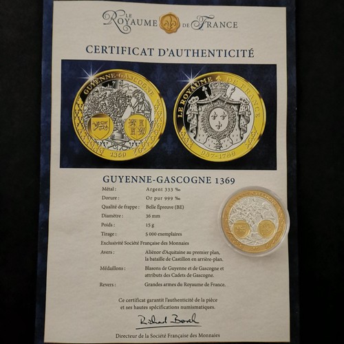 Medaille argent 333 doree - argent,