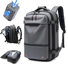 Sac à Dos à Compression Imperméable 80L avec Pompe pour Voyage en Cabine