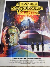 L'Invasion des Soucoupes Volantes Affiche ORIGINALE 120x160cm 47"63 1977 M242