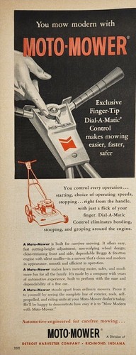 1950 print moto - print, ad