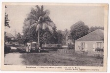 CPA 25 Mars 1935, Guadeloupe Saintes ,Terre de Haut , Un Coin de Bourg.