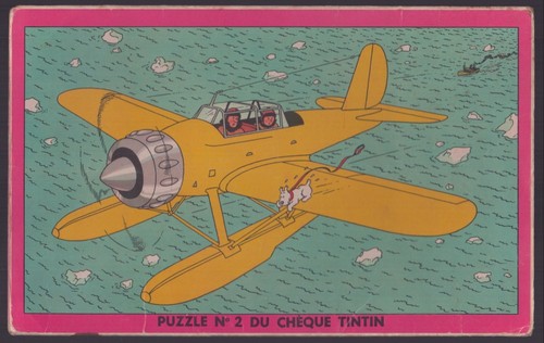 Herge puzzle cheque - herge, .