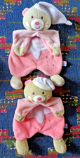 5PA/ LOT DE 2 DOUDOU PLAT