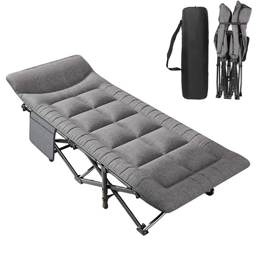 Lit camping pliable 200 kg - lit, de
