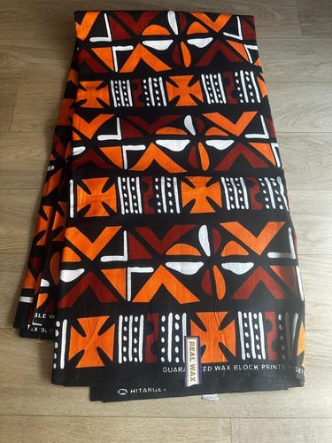 Tissu wax 100 - coton, motif