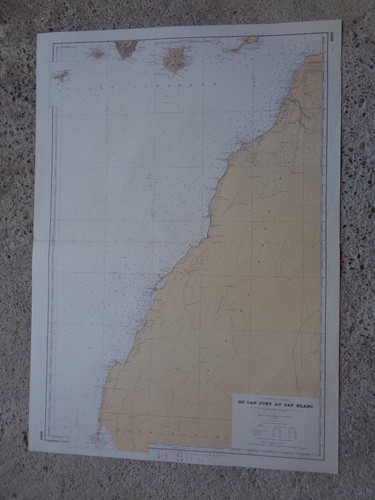 Carte marine cap - carte, au