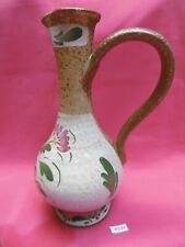 aiguière pichet en faïence de Kéraluc Quimper décor floral  (réf AS81)