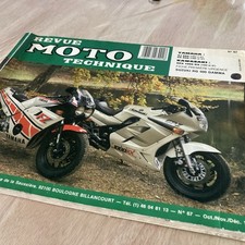 Revue Moto Technique Yamaha FZ600 XJ600 Kawasaki GPZ1000RX N° 67 RMT ETAI