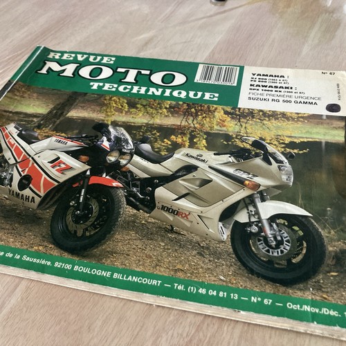 Revue moto technique yamaha - moto,