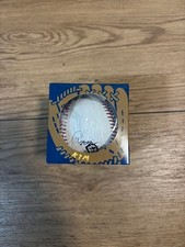 Ballon de baseball dédicacé