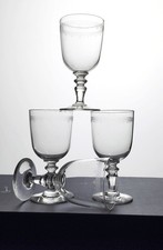 BACCARAT–-  4 VERRES CRISTAL