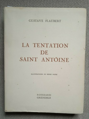 Gustave flaubert tentation - la,