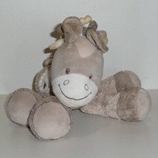 Doudou Cheval Nattou - Marron
