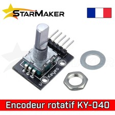 Encodeur Rotatif KY-040 - Module pour Arduino Raspberry AVR PIC