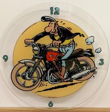 Rare Horloge BD en verre Démons & Merveilles par Margerin (Lucien)