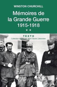 Mémoires grande guerre - de, la