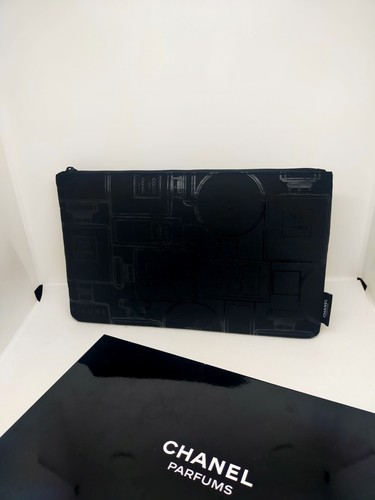 Pochette chanel parfums - chanel, noire