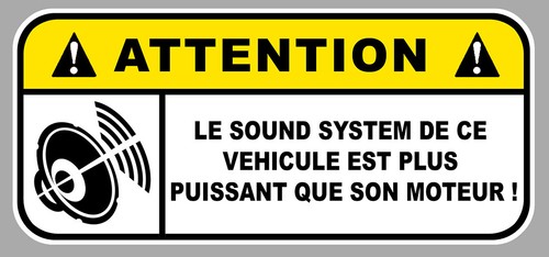 Attention sound system - sound,