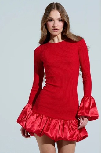 Akira red can miss ribbed - can't,