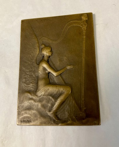 Plaque décorative bronze - décorative,