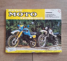 REVUE MOTO TECHNIQUE N° 50 YAMAHA XT 400/500   600 TENERE XT 600/600Z 1983