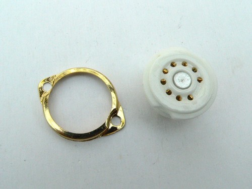 B9a céramique broche or - 9,