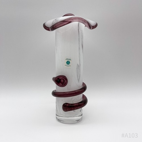 Bohemia art verre vase vsetin - verre,
